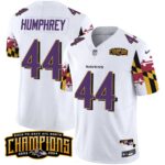 Men’s Ravens Maryland Flag Back To Back AFC North Champions Patch Vapor Limited Jersey – All Stitched